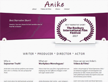 Tablet Screenshot of aniketourse.com
